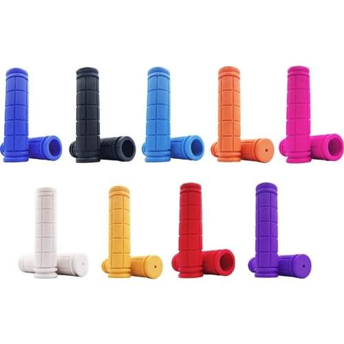 1 Pair 135mm Bicycle Grip Rubber Handlebar Mountain Bike Handle High Quality Non-Slip Handlebar Bicycle Parts Bicycle Equipment