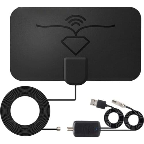 1600 Miles 4K Digital Antenna High Gain TV Indoor Amplifier Signal Booster DVB-T2 HDTV Antenna CBS Freeview TV HD