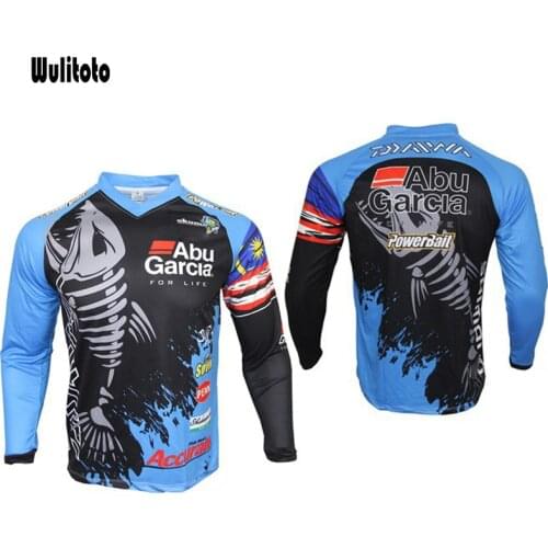 2021 ciclismo Fishing Jersey Long Sleeve Fishing Shirt Breathable Quick Dry Anti-UV Outdoor Fishing Jersey