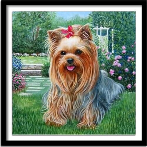 Diamant painting 5d diy diamond painting full square Diamond embroidery animals dogs diamond round diamant painting 126DD