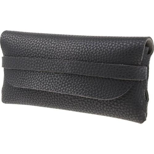 Black Eyeglasses Sunglasses Storage Box Pouch Glasses Case Bag Travel Hiking