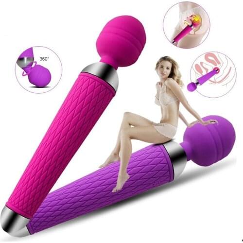 Dildo AV Vibrator Sex Toys for Woman G Spot Massager Powerful Magic Wand Clitoris Stimulator vibrating Female Sex Products