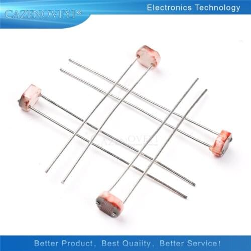 20pcs/lot 5528 light dependent resistor photoresistor resistor 5mm photosensitive resistance 35511