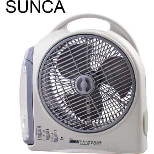 SUNCA Hot-Selling Cheap 15W Small Power Portable Travel Handy Rechargdable Fan