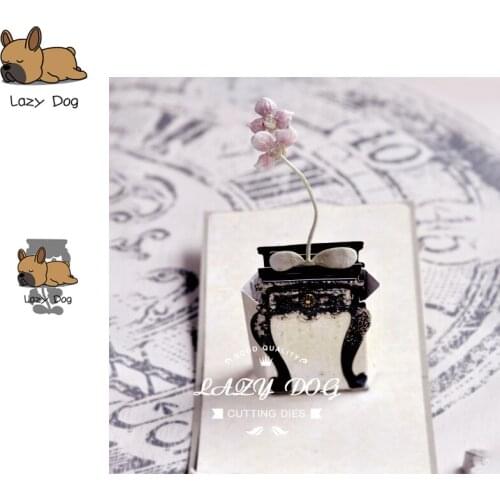 Table Flower Plants Metal Cutting Dies Scrapbooking Stencil Decorative Craft Embossing Die Cuts Card Making New Dies For 2019