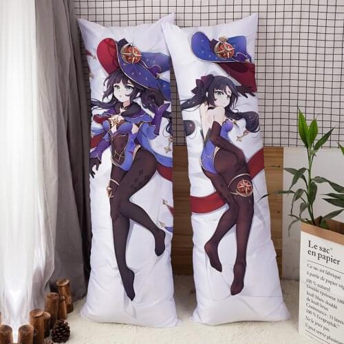 Anime Cushion Genshin Impact Character Pillowcase Hugging Body Pillow sexy Anime Game Pillows Otaku Cover boyfriend pillow