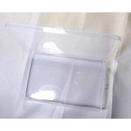Wholesale 50pcs Transparent PP box 17*8cm home storeage tool DIY Store Tool Boxes for Knitting