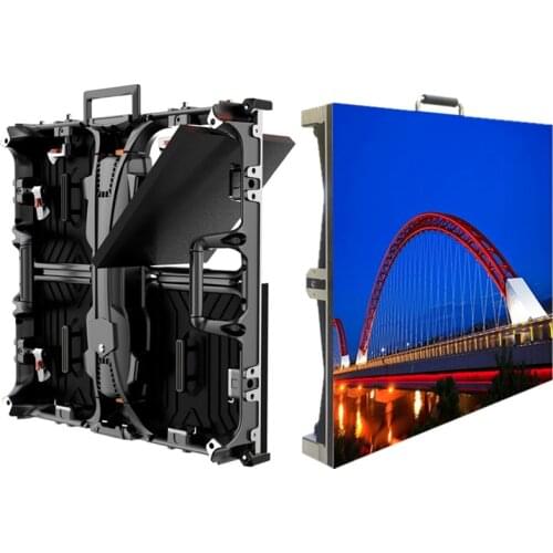P3.9 Indoor LED Display Panel Full Color 500X500 1/16 Scan Aluminium Die Casting Cabinet Big Video Wall