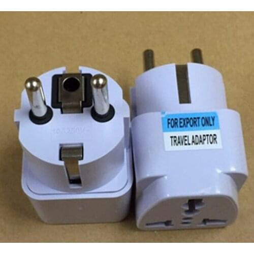 European plug converter EU German standard applicable to many countries