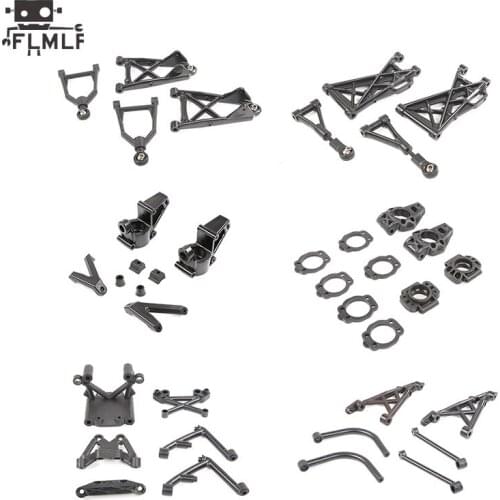 Rc Car Front or Rear Shock Tower Set Hub Carrier Kit Suspension Arm Set Fit 1/5 HPI ROFUN BAHA ROVAN KM BAJA 5B 5T 5SC Toy Parts