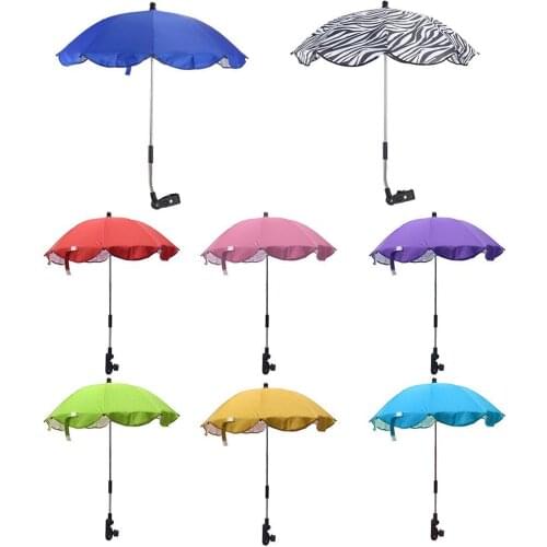 Adjustable Baby Stroller Umbrella Holder Accessories Mount Multi Used Wheelchair Parasol Shelf Bike Connector Pram Cover Parasol