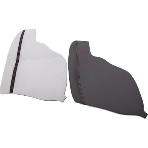 Door Armrest Replacement Cover For Honda Odyssey 11-17 Dark Gray Leather