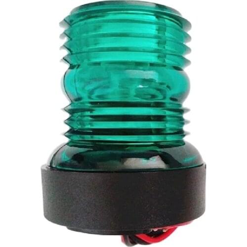 Marine Boat Yacht Light Green All Round 360 Degree Navigation Light
