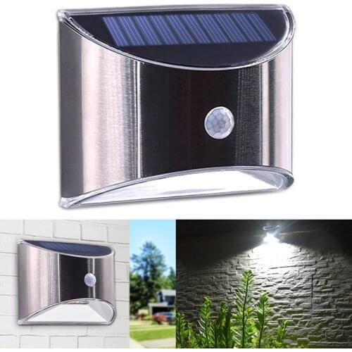LED Solar Light Motion Sensor Waterproof Outdoor Wall Lights for Home
