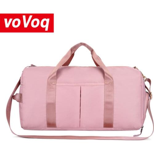 Outdoor Waterproof Dry Wet Separation Gym Bag Swimming Training Nylon Travel Sports Portable Messenger Short Distance Travel Bag