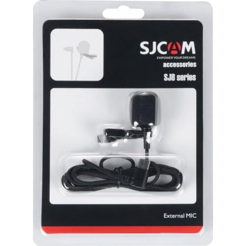 Type-C External Microphone With Clip SJCAM Accessories Extend Sound For SJ8 Pro / SJ8 Plus / SJ9 Strike Action Camera