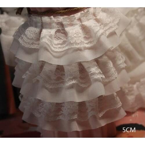 1Yards High Quality Chiffon Lace Fabric 5cm Guipure Lace Fabric Embroidery Lace Trims Ribbon Laces Applique dentelle ruban LP10