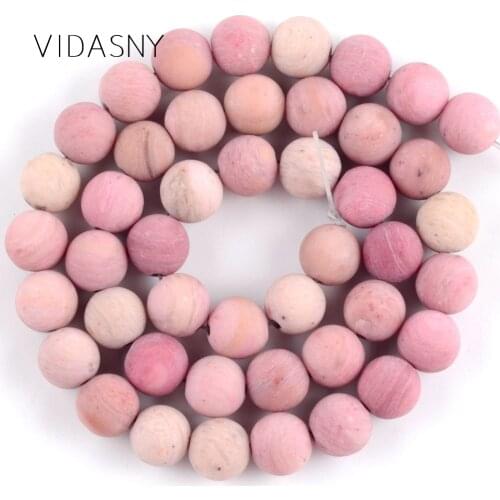 Natural Matte Red Wood Jaspers Beads For Jewelry Making 4 6 8 10 12mm Dull Polished Round Loose Beads Diy Bracelet Necklace 15