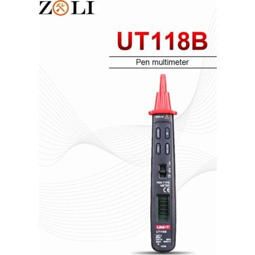 Detector Pen Digital Multimeter Type 3000 Max Display Digital Multimeter with Capacitance Test Display Backlight UNI-T UT118B