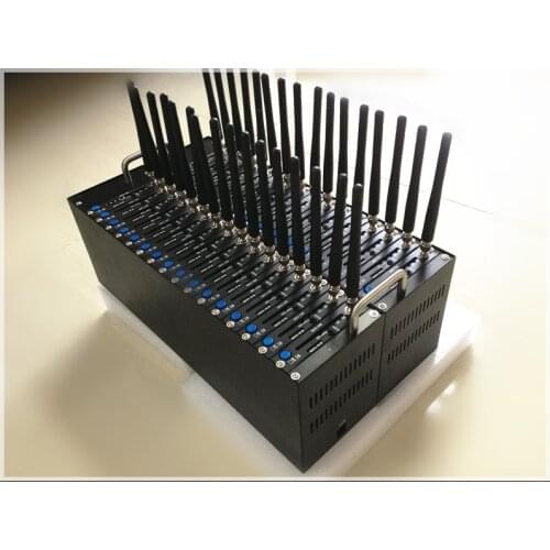 Bulk SMS Q24plus 32 Ports GSM Gprs Modem Pool With Wavecom Module USB AT Commands Imei change option Sms massa gsm modem