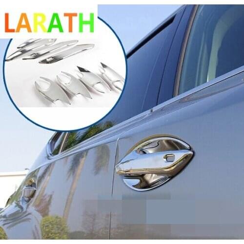 FOR LEXUS NX 200T 300H ABS CHROME DOOR HANDLE COVER & BOWL CUP CAP TRIM 2015 2016 Overlay DIY Stiker