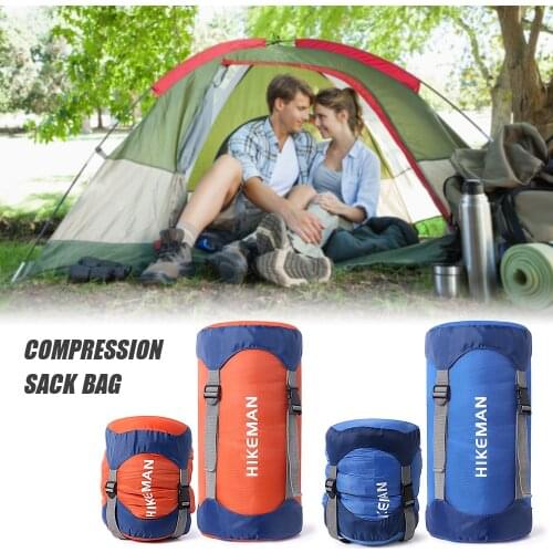 Compression Sack Sleeping Bag Stuff Sack Water-Resistant & Ultralight Outdoor Storage Bag Space Saving Gear for Camping