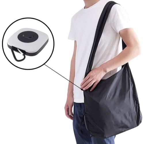 Multifunctional Durable Shoppingbag Reusable Shopping Bag Heavy Duty Nylon Foldable Grocery Tote Bags With Revolving Storage Box