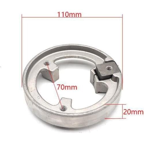 Motorcycle Drum Brake Disc Brake Conversion/tightening Ring For 110mm/130mm Rear Drum Brake 70mm Hole To Hole Brake Disc Install