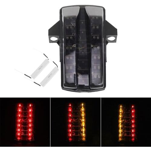 Motorcycle Tail Light Brake Turn Signal Integrated LED Lamp For Suzuki SV1000 SV1000S 2003-2011 2004 2005 2006 2007 2008 2009