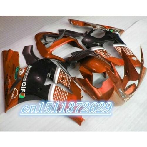 Dor-New Black Red Fairing For KAWASAKI Ninja ZX6R 03 04 ZX-6R 636 03-04 ZX 6R 2003 2004 6R 03 04 D