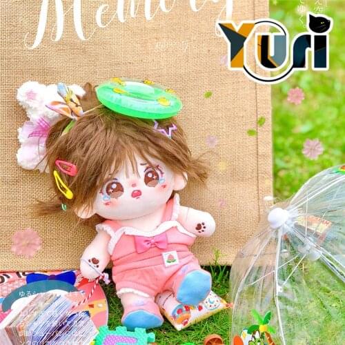 Yuri Original Handmade Bikini Suit Outfit Clothes For 20cm Plush Doll Toy Clothing Cosplay Gift GG C