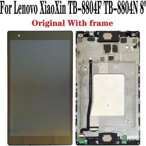 Original New For Lenovo XiaoXin TB-8804F TB-8804N 8" LCD Display Touch Screen
