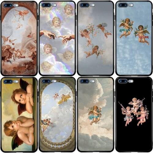 Phone Case for Xiaomi Redmi Note 9A 8 8T 7 6 7A 6A 5A 5 A1 A2 A3 Pro Max Plus Lite Renaissance Angels
