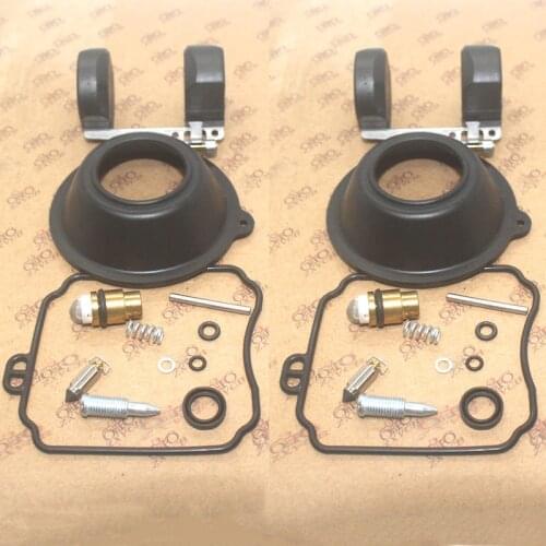 Plunger vacuum diaphragm Float for XV250 Virago 1995-2007 XVS650 V-STAR 98-15 XVS 650 motorcycle carburetor repair kit