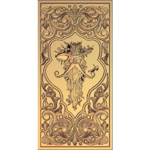 Old man 3D Relief Model in STL format CNC Router Carving Engraving Artcam aspire M100