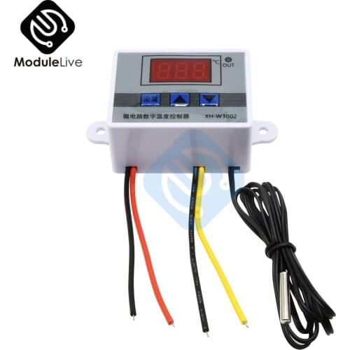 W3002 220V Microcomputer Digital Thermostat AC 110V Isolation Transformer Version NTC Thermistor Temperature Controller Sensor