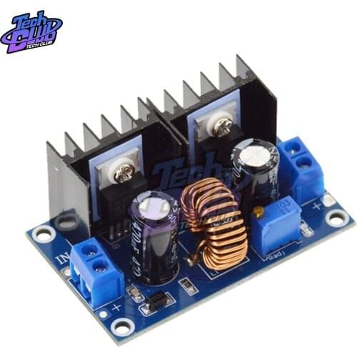 XL4016 PWM Adjustable 4-36V to 1.25-36V Step Down Board Module MAX 8A 200W DC-DC Step-Down Buck Converter Power Supply