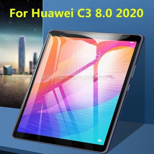 Tempered Glass Screen Protector Film for Huawei C3 8.0 2020 c3 8inch Tablet