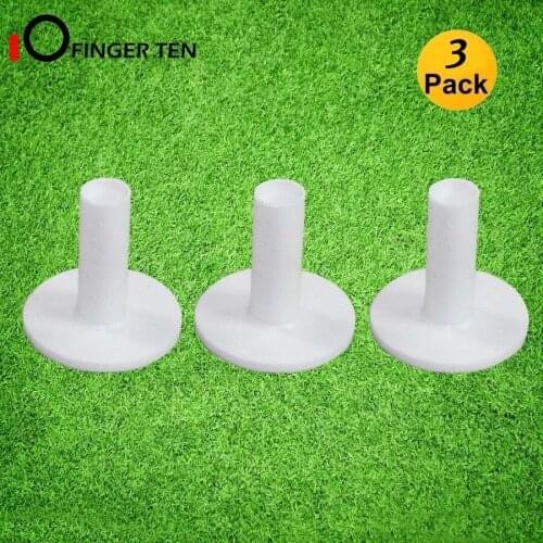 3 Pcs Durable White Rubber Golf Tees 1.15" 2.25" 2.75" 3" 3.13" Training Practice Sport Ball Tee Holder Mat