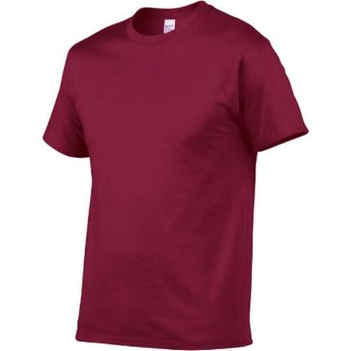 Camiseta De Algodn Para Hombre, 100% Blanco Y Negro, Verano,Talla Europea