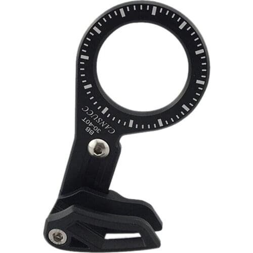 CANSUCC MTB Bike Chain Guide Bicycle Chain Guard Ultra Light Aluminum Alloy Mount Chain Deflectors for 30-40T