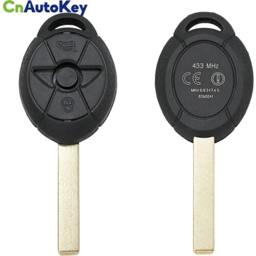 CN006014 Aftermarket for BMW Old Mini Cooper EWS S R50 R53 2005-20073 Button EWS Car Remote Key 434MHz With ID44 Chip Fit FCC I