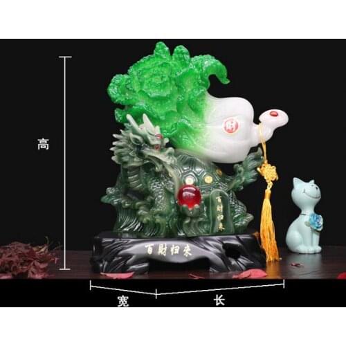 Chinese cabbage and tortoise Adornment lives in the sitting room handicraft to attract money