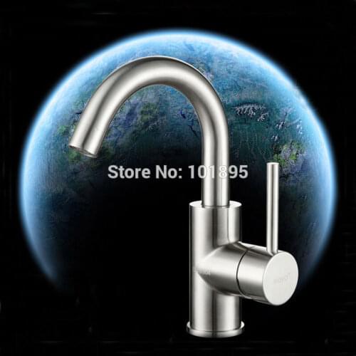 L16726 Luxury 304 Stainless Steel Kitchen Sink Mixer