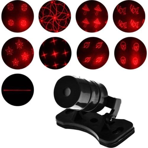 New Pattern Anti Collision Rear-end Car Laser Tail Fog Light Auto Brake Parking Lamp Rearing Warning Light