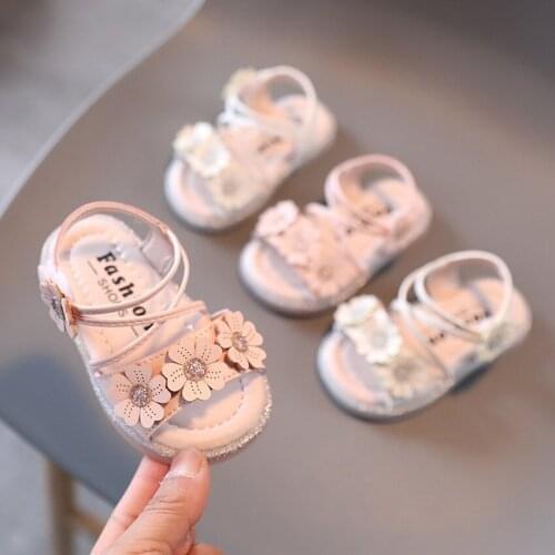 2021 Trendy Baby Girl Casual Shoes Floral Newborn Cute Shoes Infant Summer Shoes Kids Shoes for Girl Zapatos Bebe Recien Nacido