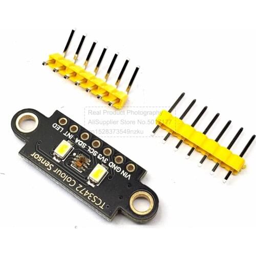 Wholesale CJMCU-34725 TCS34725 Color Sensor RGB Sensor Board Module Bright Light RGB Color IIC Supports Arduion STM32