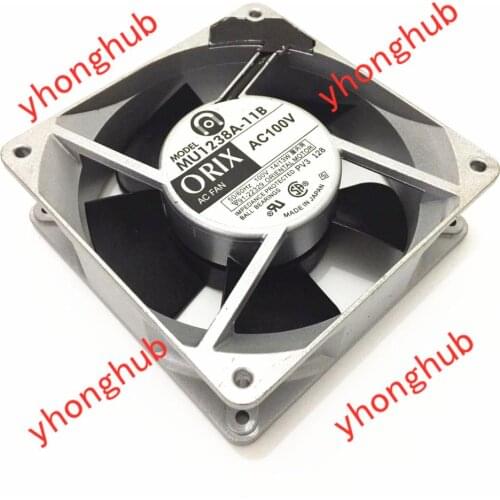 ORIX MU1238A-11B AC 100V 14W 120x120x38mm Server Cooling Fan