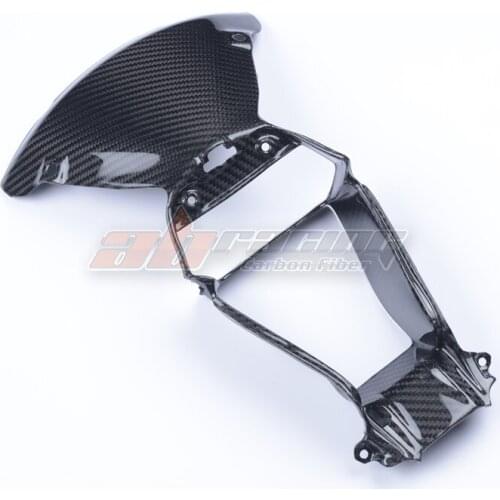Front Air Intake Covers For Kawasaki ZX10R 2016 2017 2018 2019Full Carbon Fiber 100% Twill