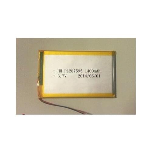 Polymer lithium battery flat panel computer battery other battery universal battery 307595 1400mAh Rechargeable Li-ion Cell Rech